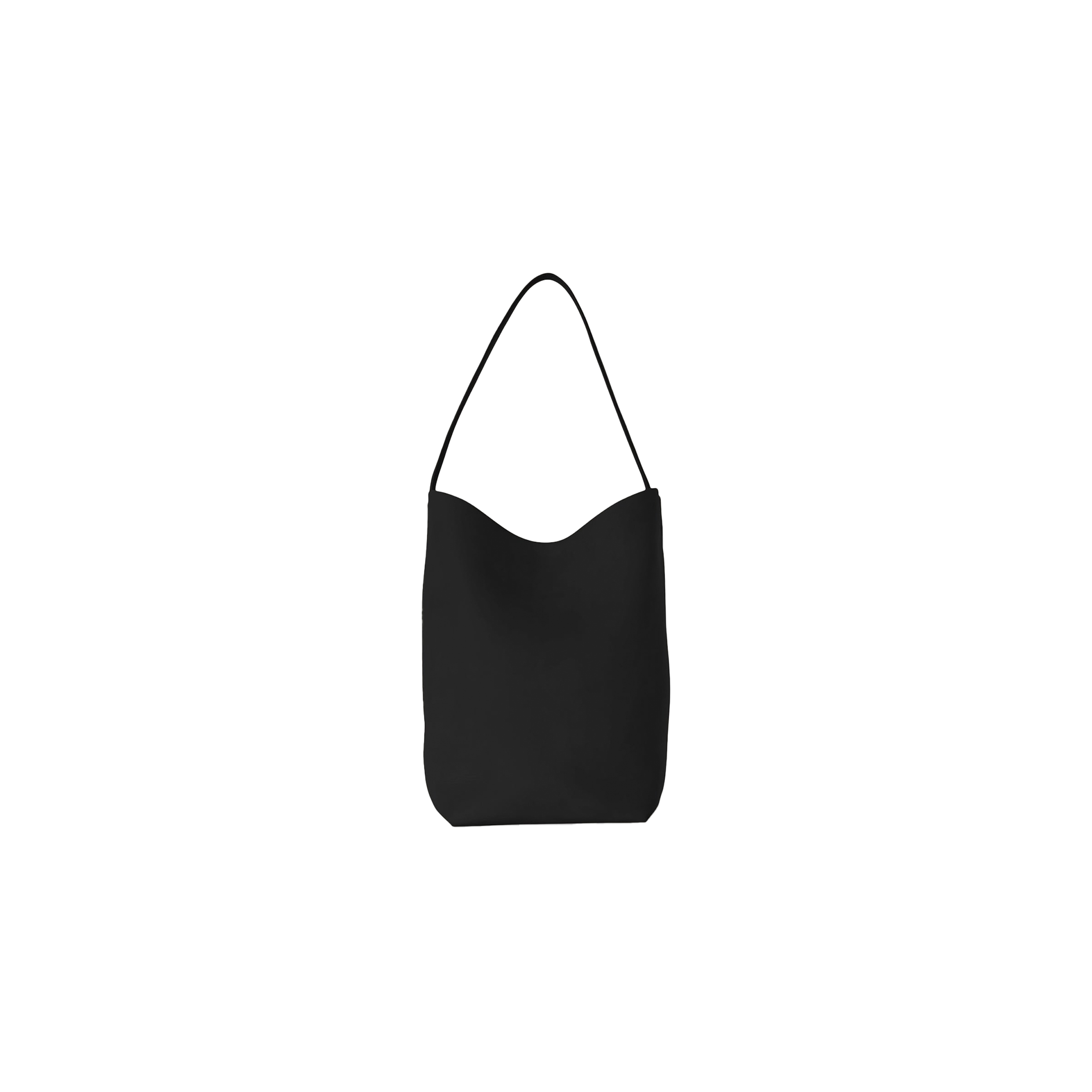 The R0w SMALL NS PARK TOTE BAG IN NUBUCK BLACK W1314L87BLK (25*22*12cm) Master Quality